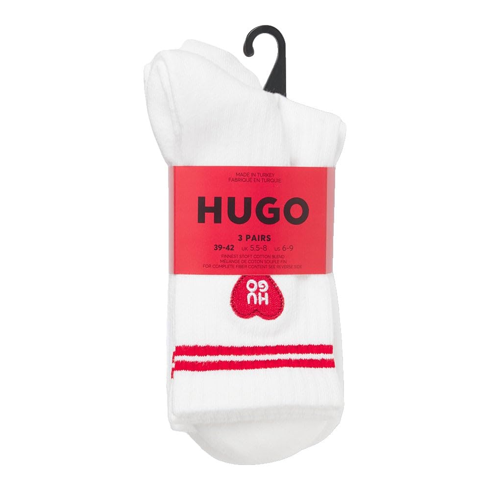HUGO Damen 3p Qs Love You CC W 10276108 0 Quarter_Socks