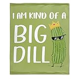 Ottoy Pickles Baby Blanket Cozy Soft Swaddle Blanket Boys, Girls, Infant, Newborn Receiving Blankets Christmas Birthday Gifts 40'x30' (Toddler) for Pets