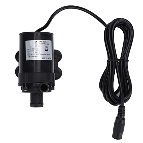 Bomba de agua de 12V sin escobillas para fuentes de estanque con diseño compacto eficiente 6