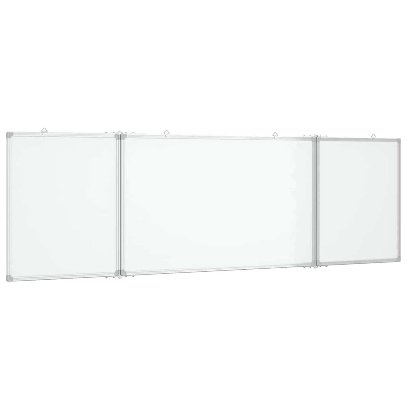 Anself Klappbare Magnetische Weißwandtafel, 160x60cm, 3 Paneele, Faltbare Whiteboard für Büro, Schule und Zuhause 4005368