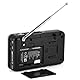 VBESTLIFE Tragbares FM-Radio, Digitalradio-HD-Musik-Player mit Lautsprecher, Tragbarer FM-Taschenradio-Musik-Player, Unterstützung für USB-Speicherkarte, 800 MAh