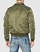 Schott 210-100 Chaqueta, Verde (Army Kaki Army Kaki), Large para Hombre