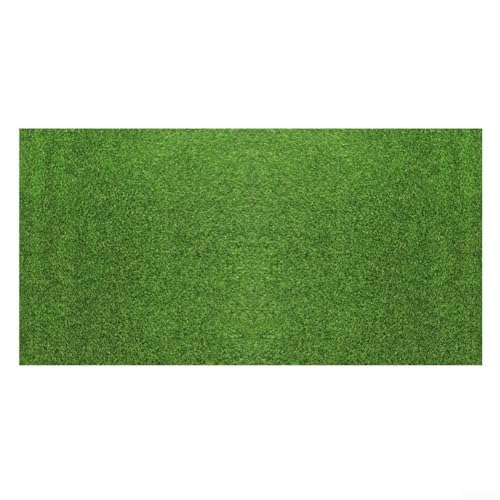 Alfombra de césped artificial de musgo verde realista para decorar tu espacio y mejorar tu entorno (100 x 100 cm)