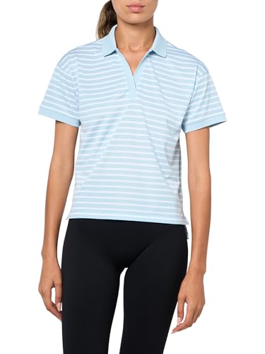 Polo piqué rayé Everyday Femme coupe ajustée style marin