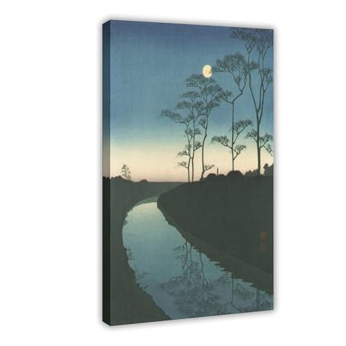 Dusk de Koho Shoda poster japonais pour créer un coin zen salon et bureau