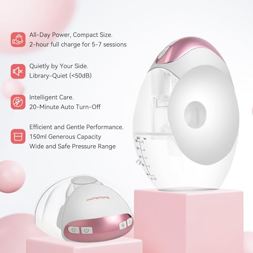 BelloMama extractor de leche eléctrico portátil doble miniatura 6