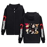 ISaikoy Anime BEASTARS Sweatshirt Zipper Hoodie Jacket Pullovers Fleeces Costume