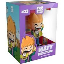 Youtooz Matt 5.1" Inch Vinyl Figure, Official Collectible from The Eddsworld Collection [Ages 15+]