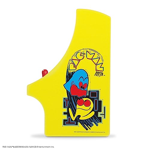 My Arcade Micro Player Mini Arcade Machine: Pac-Man Video Game, Fully Playable, 6.75 Inch Collectible, Color Display, Speaker, Volume Buttons, Headphone Jack, Battery Or Micro Usb Powered #TOP3