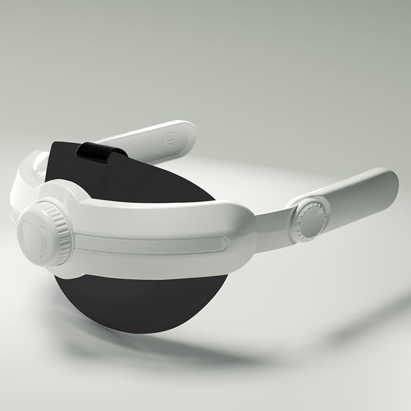 Cinturino per cuffie VR per Meta Quest 3 per Oculus Quest 3, sostituzione del cinturino Elite per un maggiore supporto, kit di riduzione del peso del cinturino VR per la riduzione dello stress