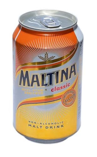 Maltina Non Alocholic Drink, 330ml Can (Pack of 6)