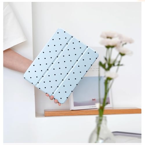 Funda para iPad Air de 11 pulgadas anticaída con reverso transparente rígido 2