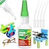 Plastic Glue, 20g Clear Super Glue for Plastics Repair and Bonding – Quick Fix Adhesive, Heavy Duty Strong Instant Glue for Legos, Models, Toys, PLA, 3D Printing, DIY Crafts