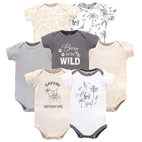 Image of Hudson Baby Baby Cotton Bodysuits
