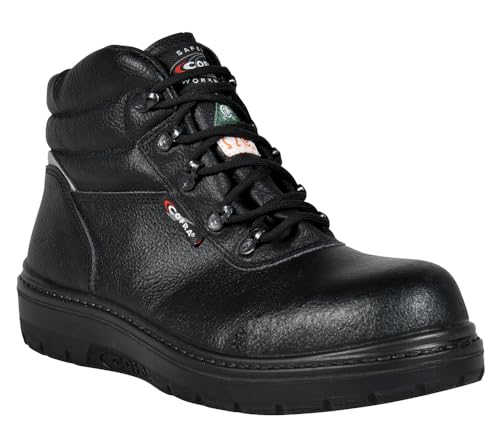 Cofra 82020-CU0.W12 New Asphalt EH PR Safety Boots, 12, Black