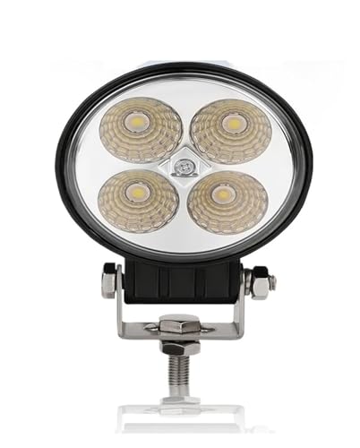 VETJMUA Faros Motocicleta Luz LED Universal Para Camión Redonda 12V 24V Para Tractor Automóvil Vehículo 4x4 Luz De Conducción Para Trabajo Todoterreno 1 Pieza Moto Faro Delantero