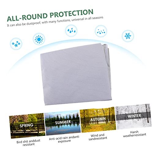 Housse de climatiseur extérieur imperméable bâche protection soleil 3x - 5