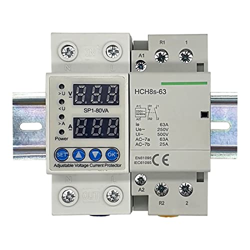 Contacteur rail Din HCH8s 2P 63A pour optimiser la gestion d'énergie