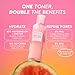 Glow Recipe PHA + BHA Face Toner - Korean Skin Care Pore Minimizer & Gentle Facial Exfoliator for Tightening, Hydrating & Exfoliating - Glycerin, Watermelon & Cactus Water (150ml)