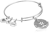 Alex and Ani Anchor II Expandable Rafaelian Silver Bangle Bracelet