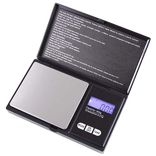 Digitale Schmuckwaage, elektronische Schmuckwaage, 0,01 g, hochpräzise Schmuckwaage, Cordyceps Gram, Schmuck, Taschenwaage, 1000 g/0,1 g,