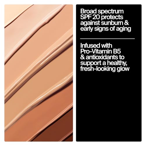 Neutrogena Healthy Skin Liquid Foundation Makeup with Broad Spectrum SPF 20 Sunscreen, Lightweight, Medium Coverage Makeup with Sunscreen and Pro-Vitamin B5, Buff 30, 1 fl. oz - Image 5