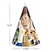 Unique Disney Toy Story 4 Party Cone Hats - One Size, 8 Pcs Multicolor