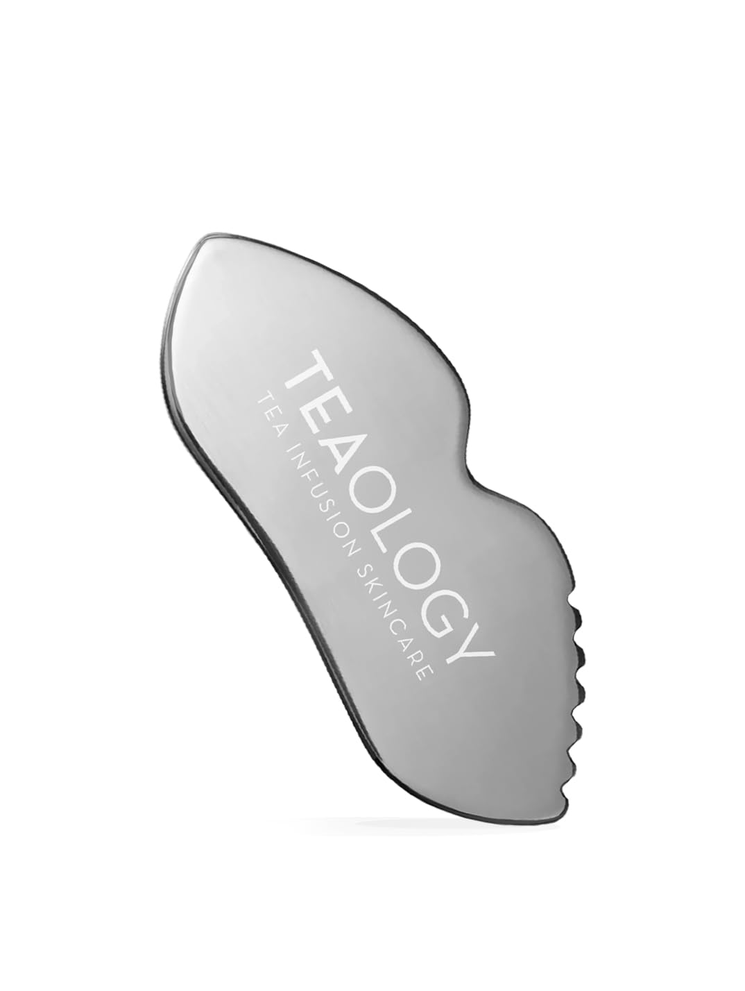 Teaology Gua Sha Sculpting+Contouring Tool I Massagestool zur Reduzierung von Schwellungen, Lymphdrainage und Gesichtsverspannungen I aus Edelstahl