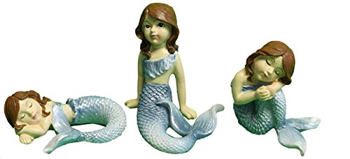 Ganz Collectible Fairy Garden Mermaids Set of 3
