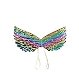 Engelsflügel: 1 x Flügel, Mädchen, Fee, Schmetterlingsflügel, Kleinkind, Engelsflügel für Partys, Geburtstagsgeschenke, Halloween-Kostüme.