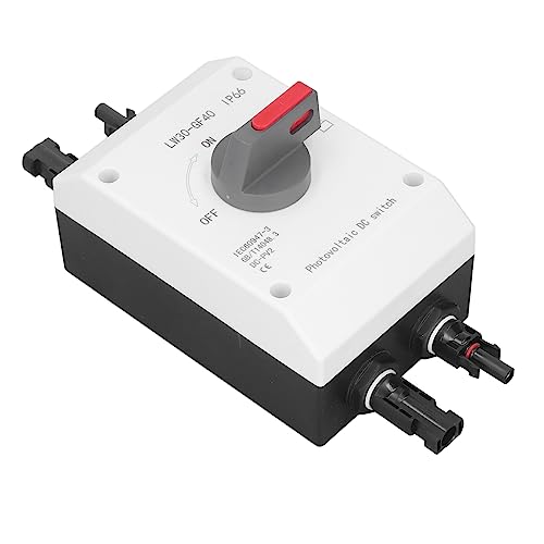 Interrupteur de déconnexion solaire 4P 32 A IP66 pour sécuriser vos panneaux solaires
