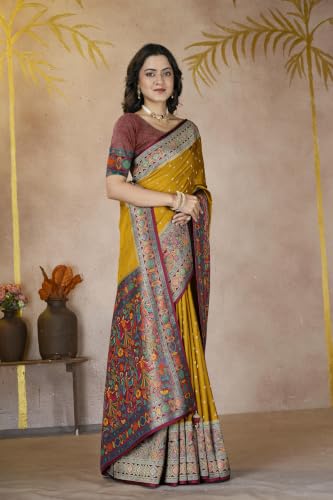Navshanya Silk satin silk saree – image 2