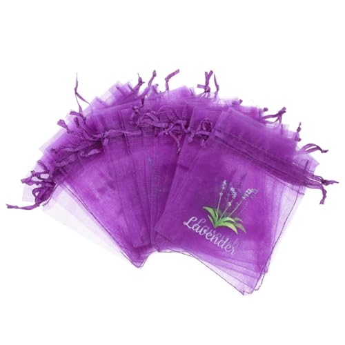 20 bolsas de malla lavanda perfumadas para almacenamiento miniatura 1