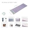 HealthyLine Platinum Far Infrared Heating Pad - Full Body Mat for Back Pain - Natural Crystal Gemstones - Auto Shut Off - Negative Ions Rejuvenating Photon Lights - 72 x 24