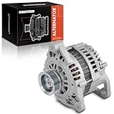 A-Premium Alternator Compatible with Nissan Frontier, Xterra 2003-2004 3.3L, 12V 100A 5-Groove