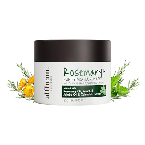 ALFHEIM Rosemary+ Purifying Hair Mask – Deep Hydrating & Balancing Treatment for Oily & Fine Hair...