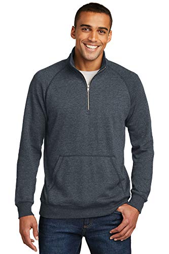 District ® Lightweight Fleece 1/4-Zip. DM392