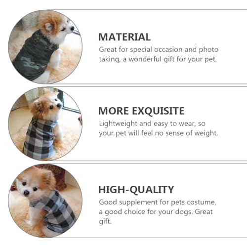 Conjunto 4Pcs Ropa para Perro Pequeño Invierno Talla S miniatura 4