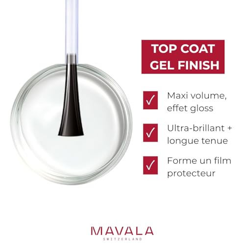 Mavala Top Coat Gel Finish 10 Ml