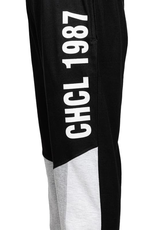 Image of chopper club Boys 6-14 Years Jogger Track Pants Cotton Regular Fit Sweatpants Lowers Pack of 2