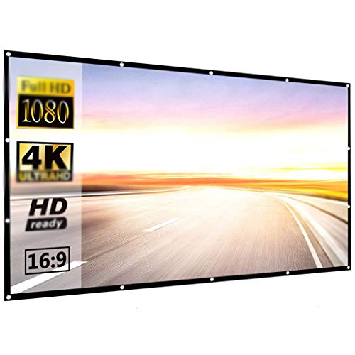 Pantalla portátil para proyector 72 pulgadas 16:9