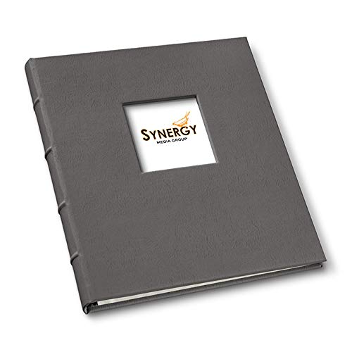 Buy Leather Presentation Binder .75" with Window & Hubbed Spine by
