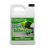 Grassline Solutions Synthetic Grass Adhesive - 1 Gallon - Color Green - Single Part Polyurethane Based, 20-30m Bond time for Indoor and Outdoor Use - Weatherproof - Non Toxic Turf Adhesive