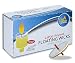 Ner Mitzvah Round Floating Wicks - 50 Count (Approx.), Large Cotton Wicks and Cork Disc Holders For Oil Cups - Bonus Wick Removal Tweezers