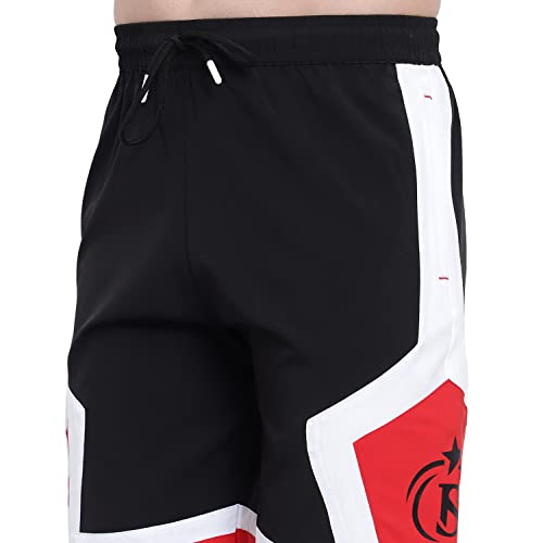 Image of BLUE STAR SHARK NS Lycra Sport Shorts for Men |Goa Shorts for Men | Running Shorts for Men | Regular Shorts for Men