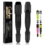 GOCHA Double-Ended Adjustable Measuring Spoon - 9-in-1 Kitchen Tool with Precision Scales (0.5-13ml/g) - Space-Saving Design for Dry & Liquid Ingredients (Black)