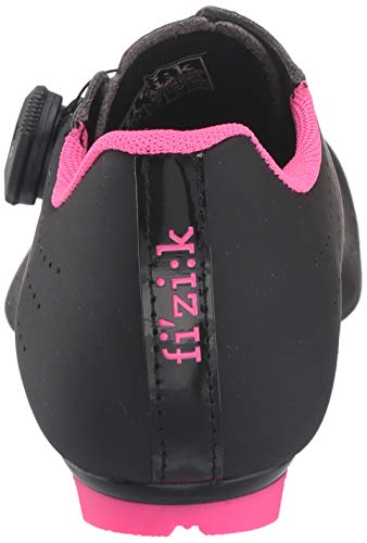 Image of Fizik Tempo R5 Overcurve Cycling Shoe, Black /Pink Fluo - 39, Black /Pink Fluo