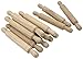 Creativity Street Junior Rolling Pin Set, 7 Inches, Wood, Set of 12