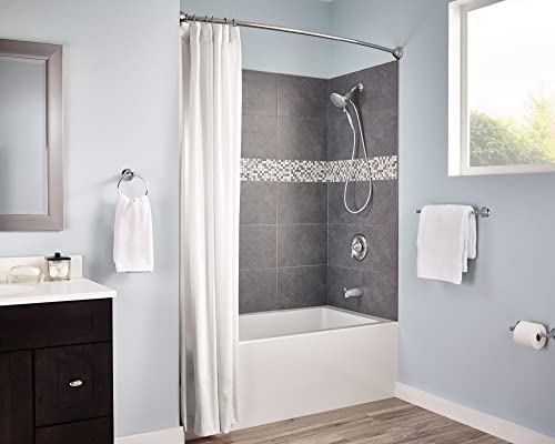 Image of Moen DN6818CH Sage Inspirations 18-Inch Towel Bar, Chrome