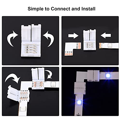 Supernight Rgb Light Strip Remote Controller And 4Pin Led Light Connectors #TOP5
